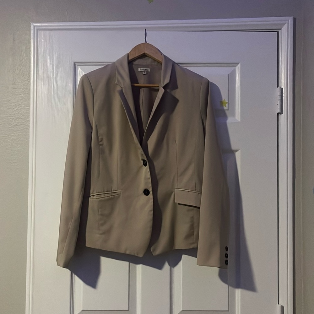 Beige Women's Blazer